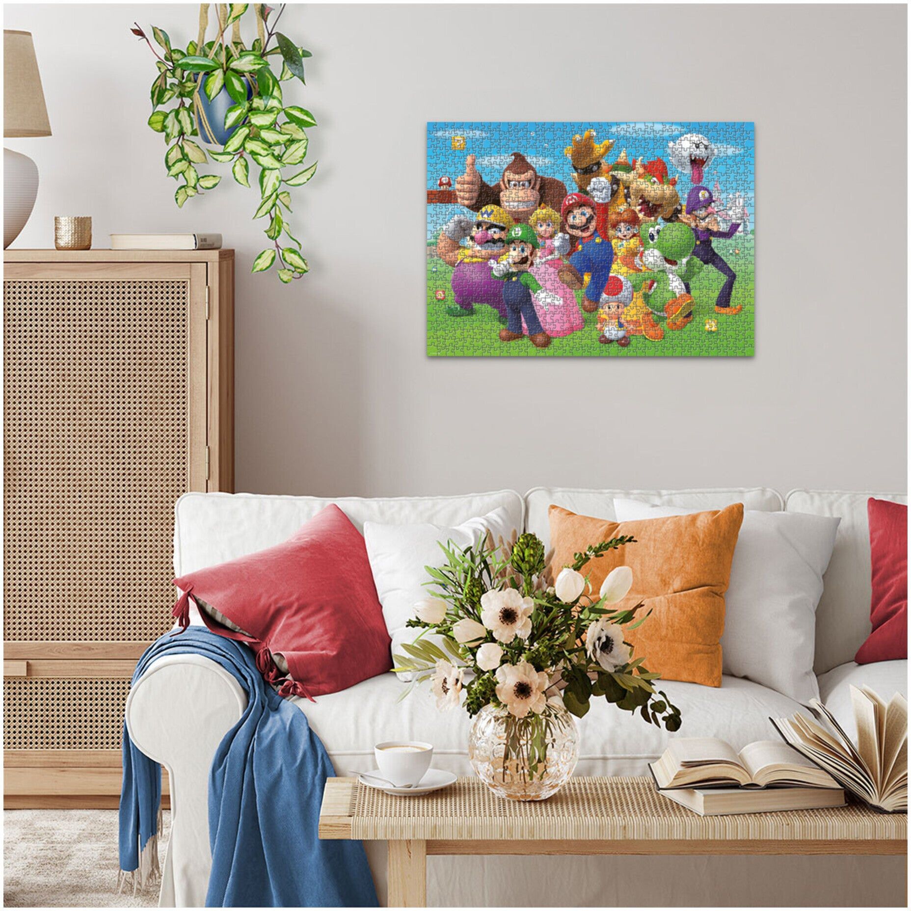Ravensburger Super Mario 1000-Piece Jigsaw Puzzle, 70 x 50 cm, Nintendo, 1000 Pieces