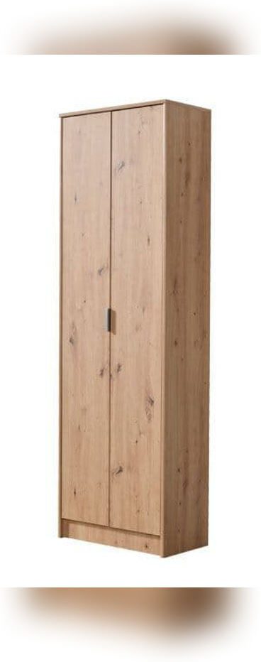 Brayden Studio 30 Pair Shoe Storage Cabinet Oak Wood 30