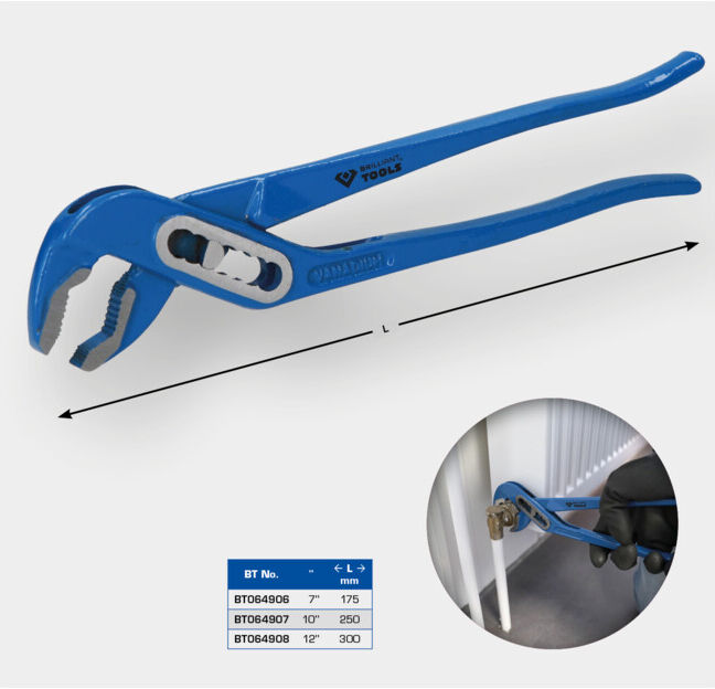 Brilliant Tools Pince multiprise 7