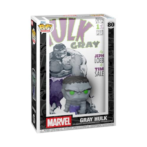 Funko POP! Comic Covers Marvel Gray Hulk #8 Vinyl Figuur