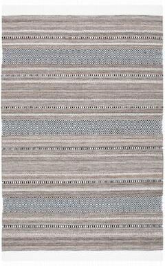 SAFAVIEH Striped Kilim Niceta Boho Fringe Rug
