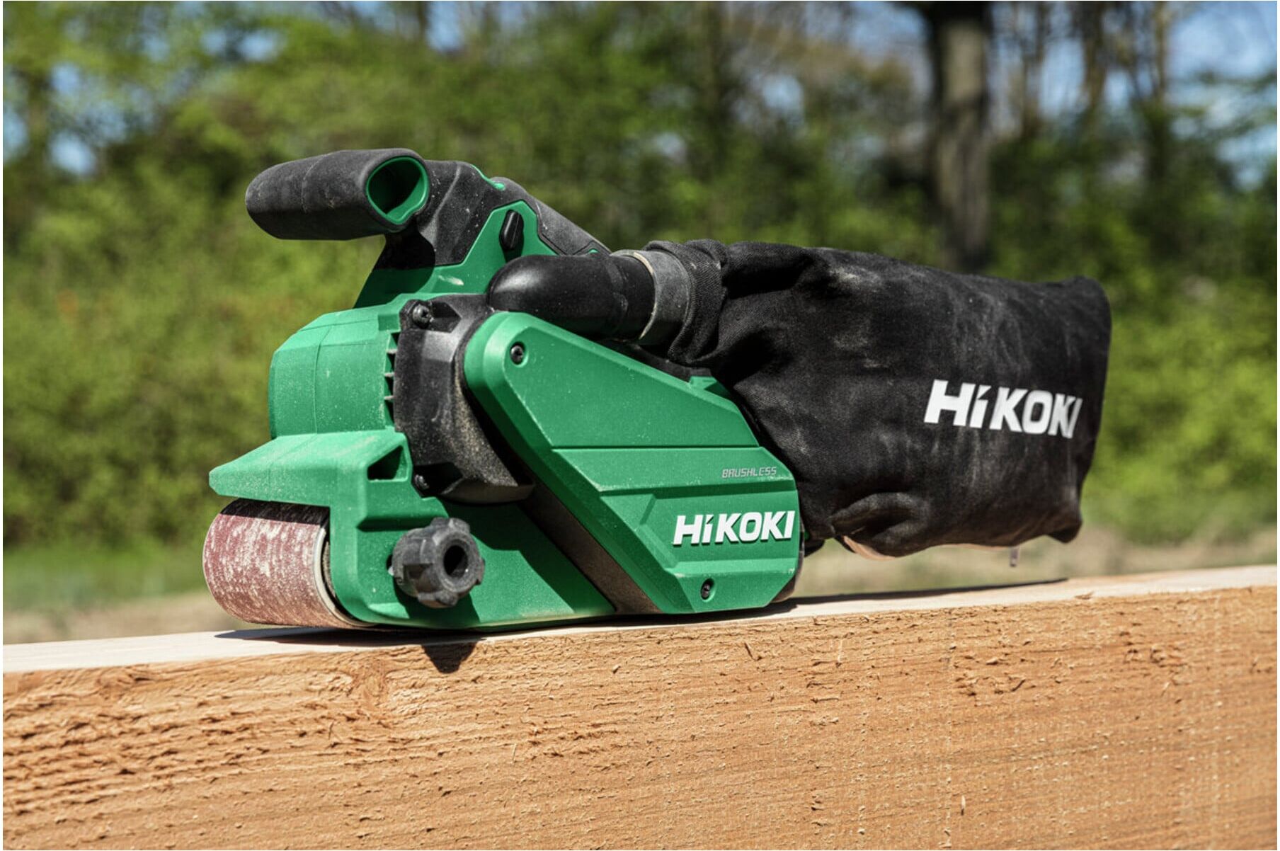 HiKOKI Akku-Bandschleifer SB3608DA (Basic) (Karton) (SB3608DAW4Z)