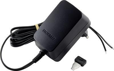 Voltcraft VC-11258685 Netvoeding met stekker, instelbaar van 3 V/DC tot 12 V/DC, 1 A, 12 W