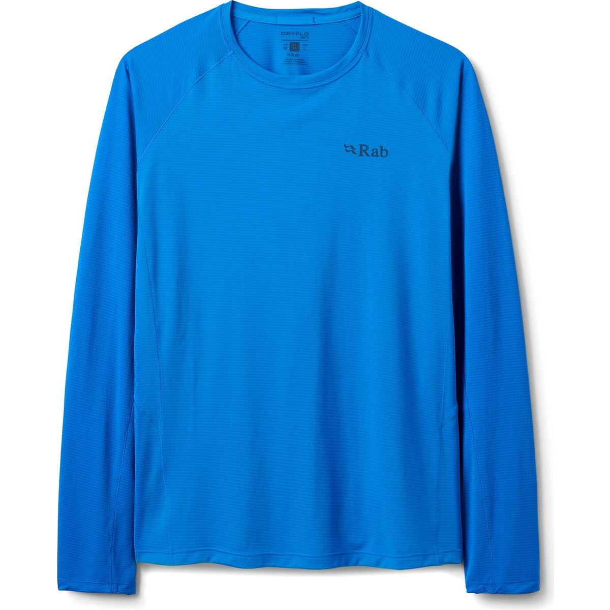 Rab Sonic LS Tee maya blue (MYB) M QBL-81-MYB-MED