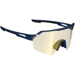 Leatt, Unisex, Sportbrille, Sunglasses RideViz Lite Blue Iriz Cryztal Platinum 10 VLT (blue platinum, Blau), Blau