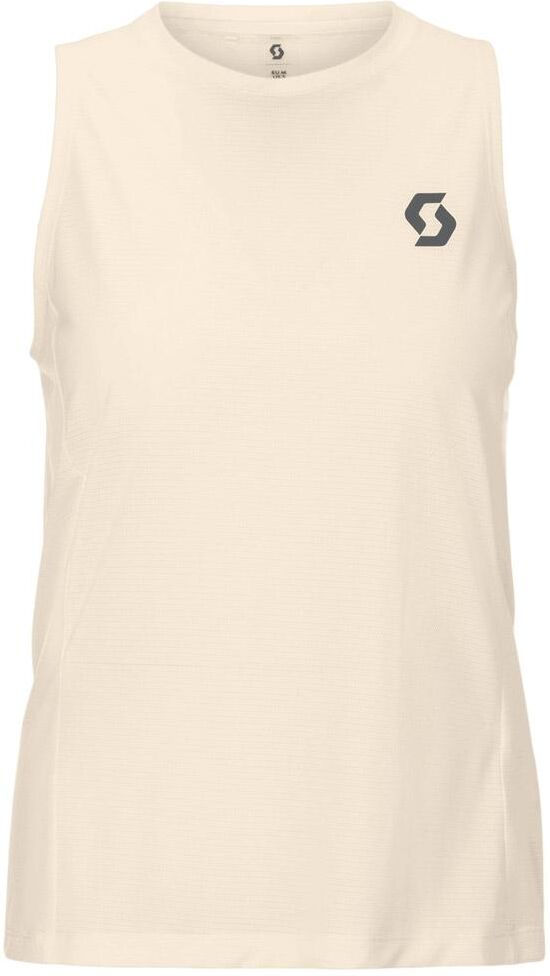 Scott  - Tank W's Endurance Light Cotton White - S - Tee-shirt de trail