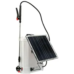 Yato, Sprühflasche, Drucksprüher 16L mit Batterie und Solarpanel (16 l)