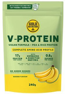 GOLDNUTRITION V-Protein Banana Flavour Vegan 240 gr