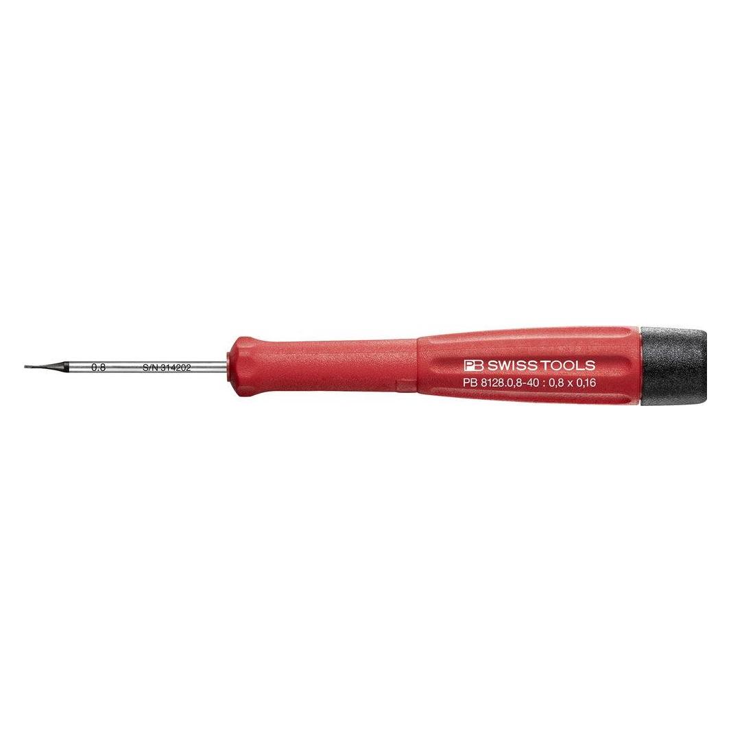 PB Swiss Tools Elektronik-Schraubenzieher (Schlitzschrauben) (PB 8128.0,8-40)