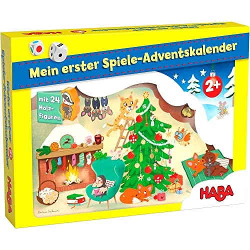 Haba Kerstmis in de berenholte adventskalender