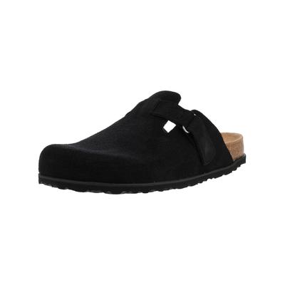 Pantolette SHEPHERD "Shepherd Pantoletten Leder", Herren, Gr. 44, schwarz, Leder, Schuhe Pantolette