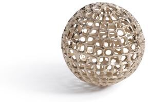 Zodax Reticolo Decorative Gold Metal Orb