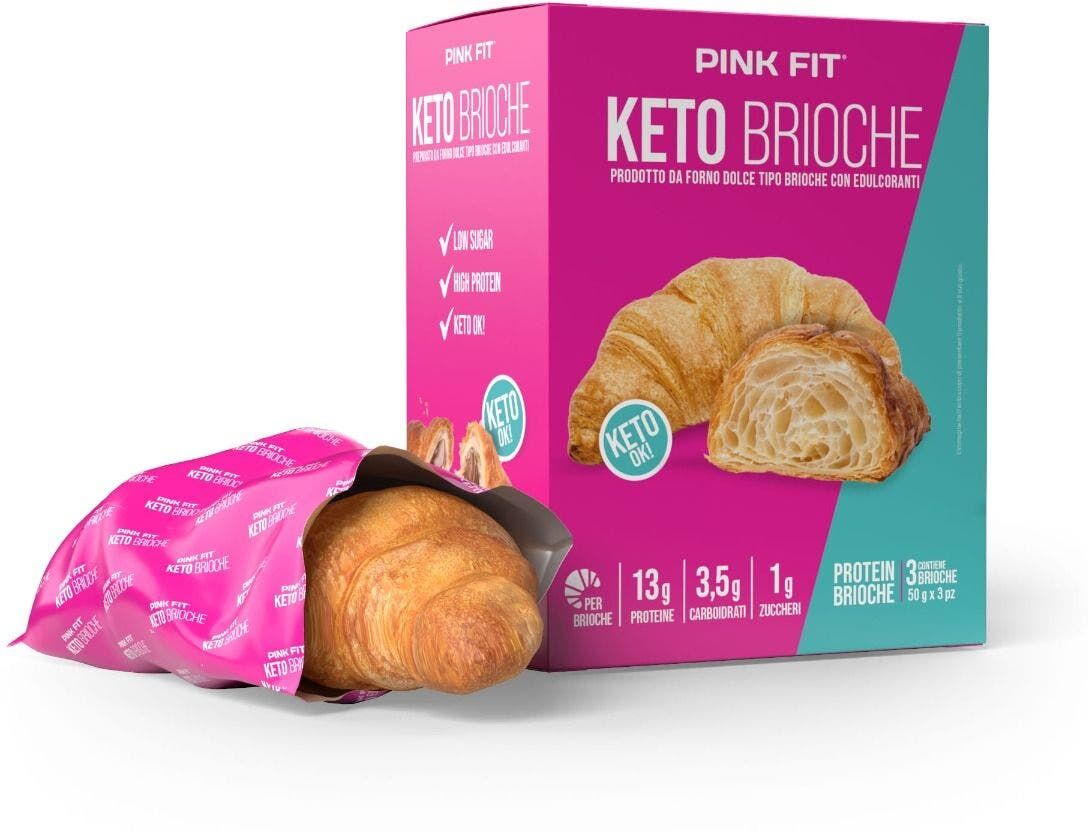 PINK FIT Keto Brioches 150 Grammi 