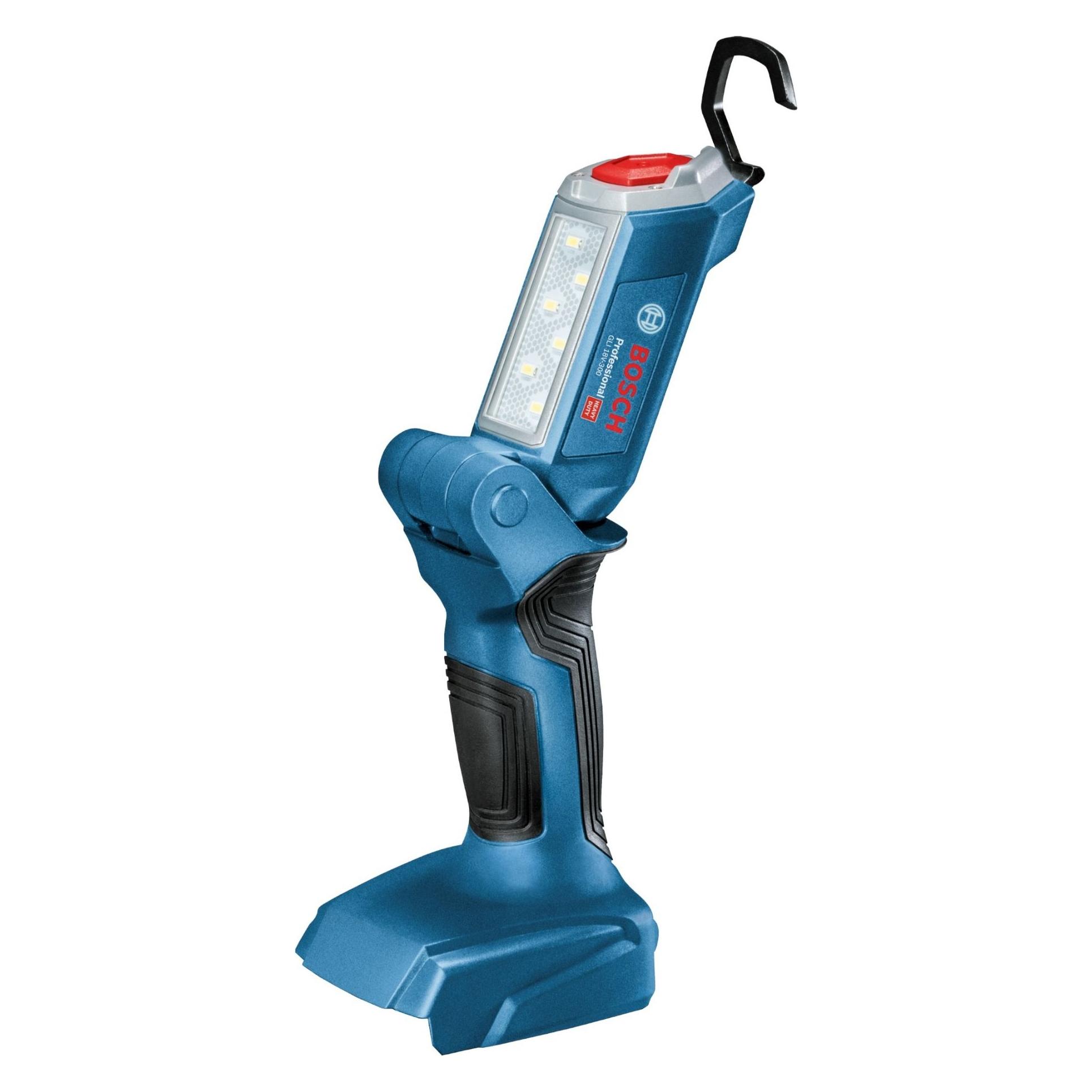 Bosch Professional Bosch GLI 18V-300 Professional Akku Bauleuchte 18 V 300 lm + 1x Akku 2,0 Ah - ohne Ladegerät (300 lm) (78090317)