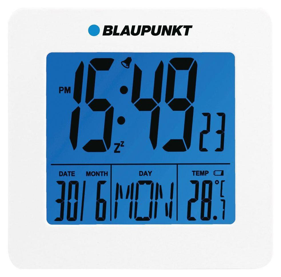 Blaupunkt CL02WH LCD-scherm met blauwe verlichting, Wit