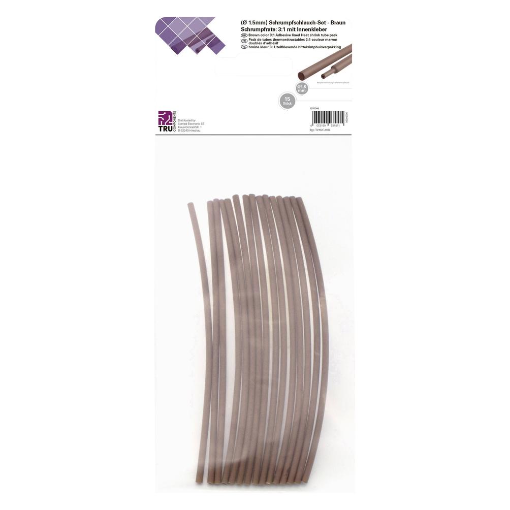 Tru Components Schrumpfschlauch Kleber (15x) (1970046-GN)