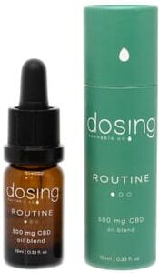 Dosing Routine 500 mg CBD Oil Blend 10 ml