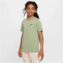 NIKE Sportswear Standard Issue Graphic T-Shirt Jungen 386 - oil green M (137-147 cm)