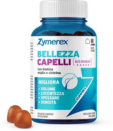WILCO FARMA Srl SU Zymerex BELLEZZA CAPELLI, 60 Gummies