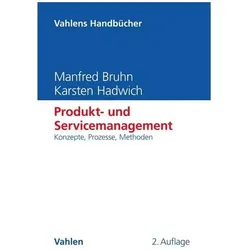 Produkt- und Servicemanagement, Fachbücher von Manfred Bruhn