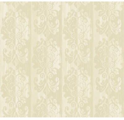 Seabrook Designs Caesar Stripe Unpasted Wallpaper - 27 in. W x 27 ft. L