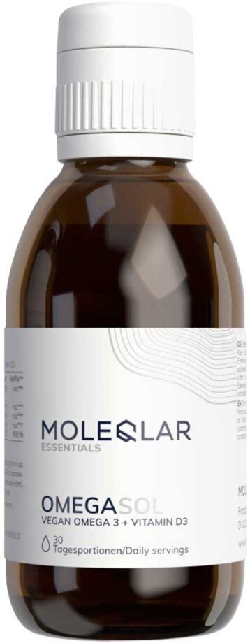 Moleqlar OmegaSol veganes Omega-3+Vitamin D3 Tropfen