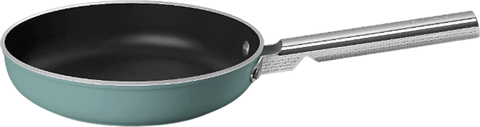 Smeg Padella (Bratpfanne, Aluminium, Edelstahl, 24 x 8.40 cm) (FPF2402EGM)