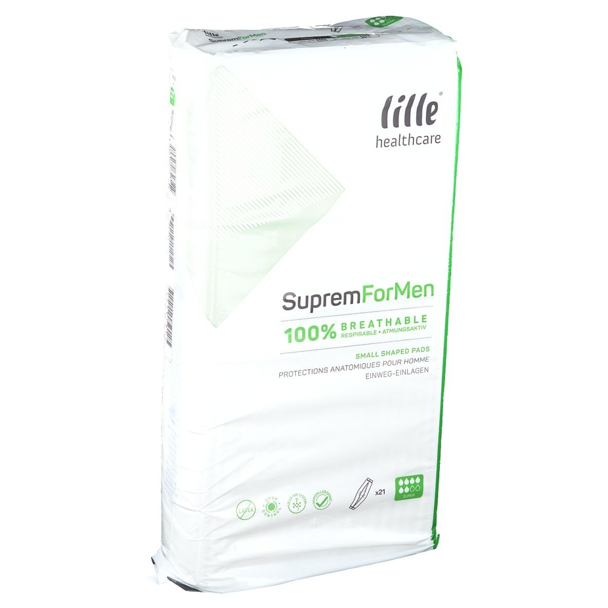 Suprem ForMen super 21 St Einlagen