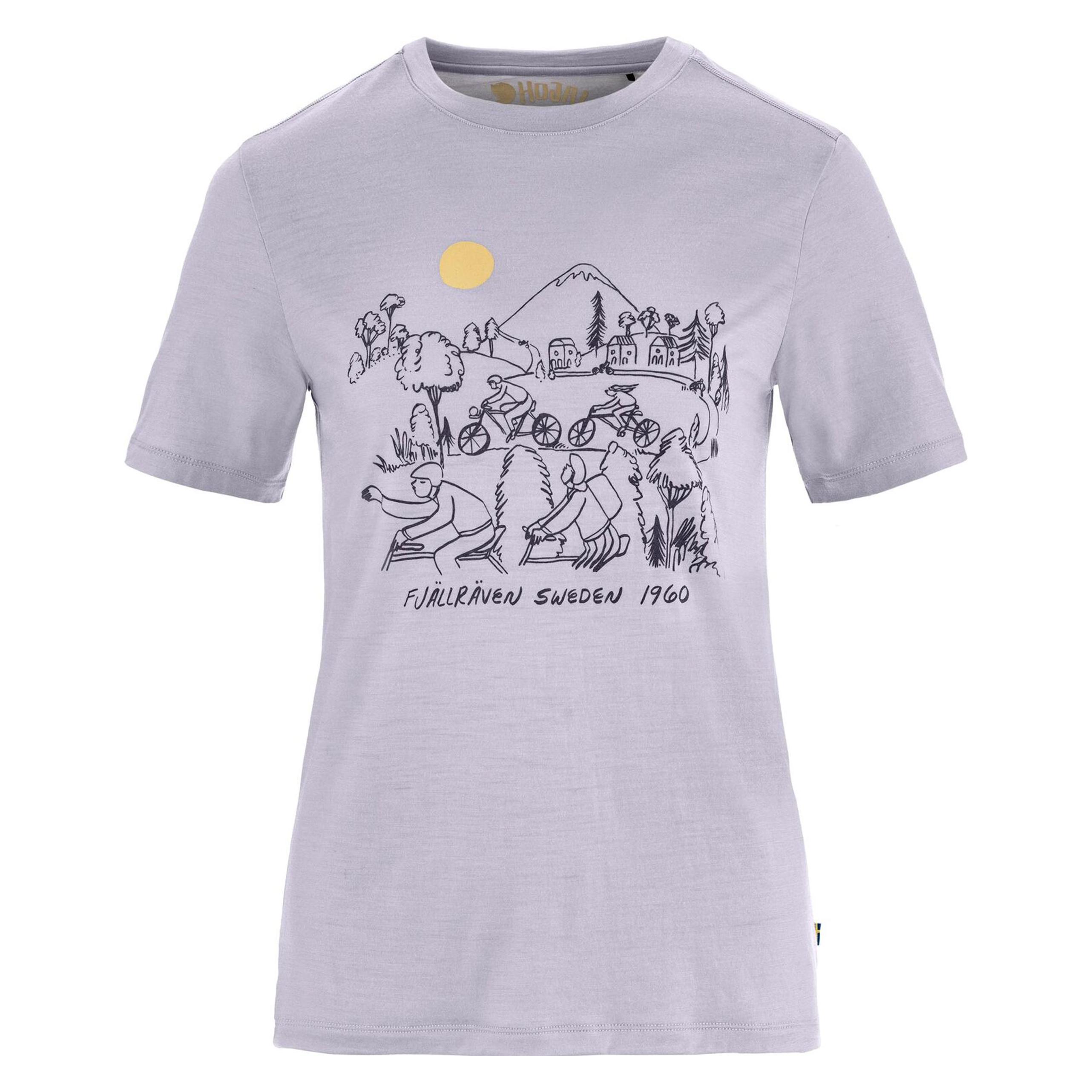 Fjällräven Women's Hoja Lugnt Wool T-Shirt (M) (67524930)