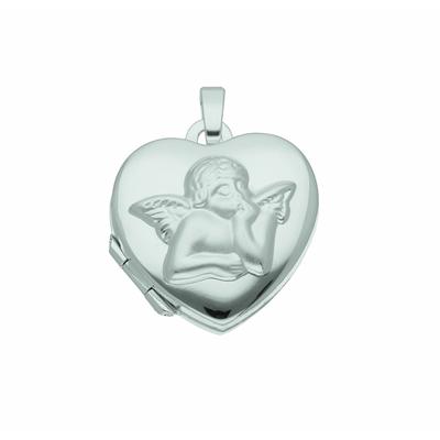 Medallionanhänger ADELIA´S "Medaillon 925 Silber", silber, Schmuckanhänger, Damen, Silber 925 (Sterlingsilber), Silberanhänger