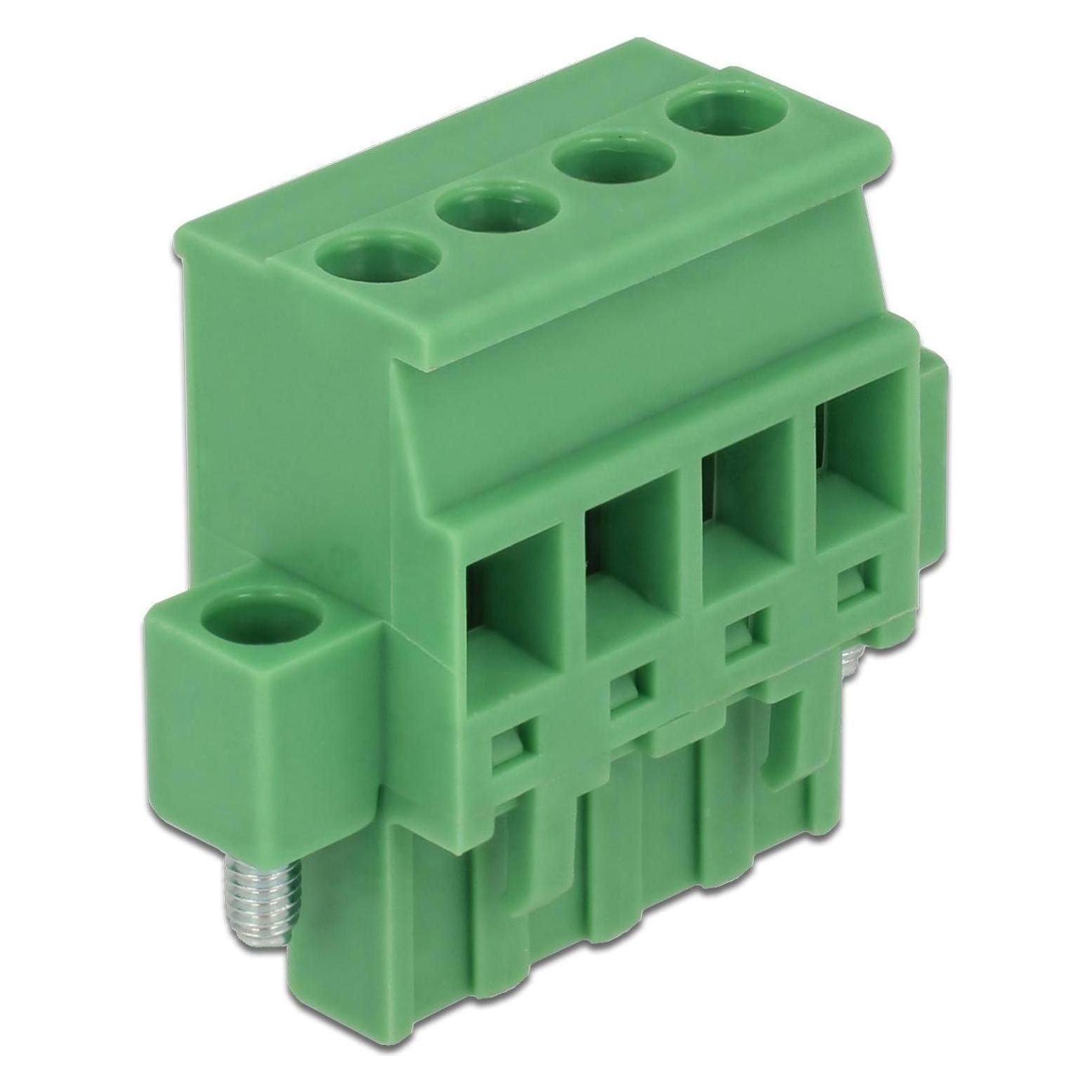 Delock Terminalblock Set für Hutschienen (Wandhalterung) (65936)