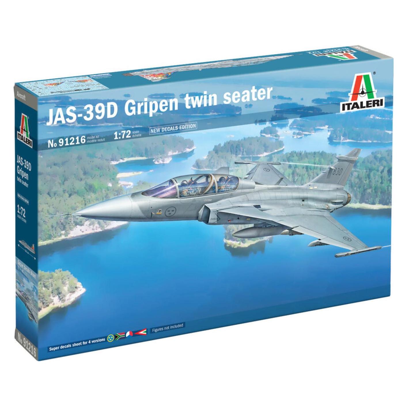 Italeri 1:72 JAS-39D Gripen Doppelsitzer (510091216)