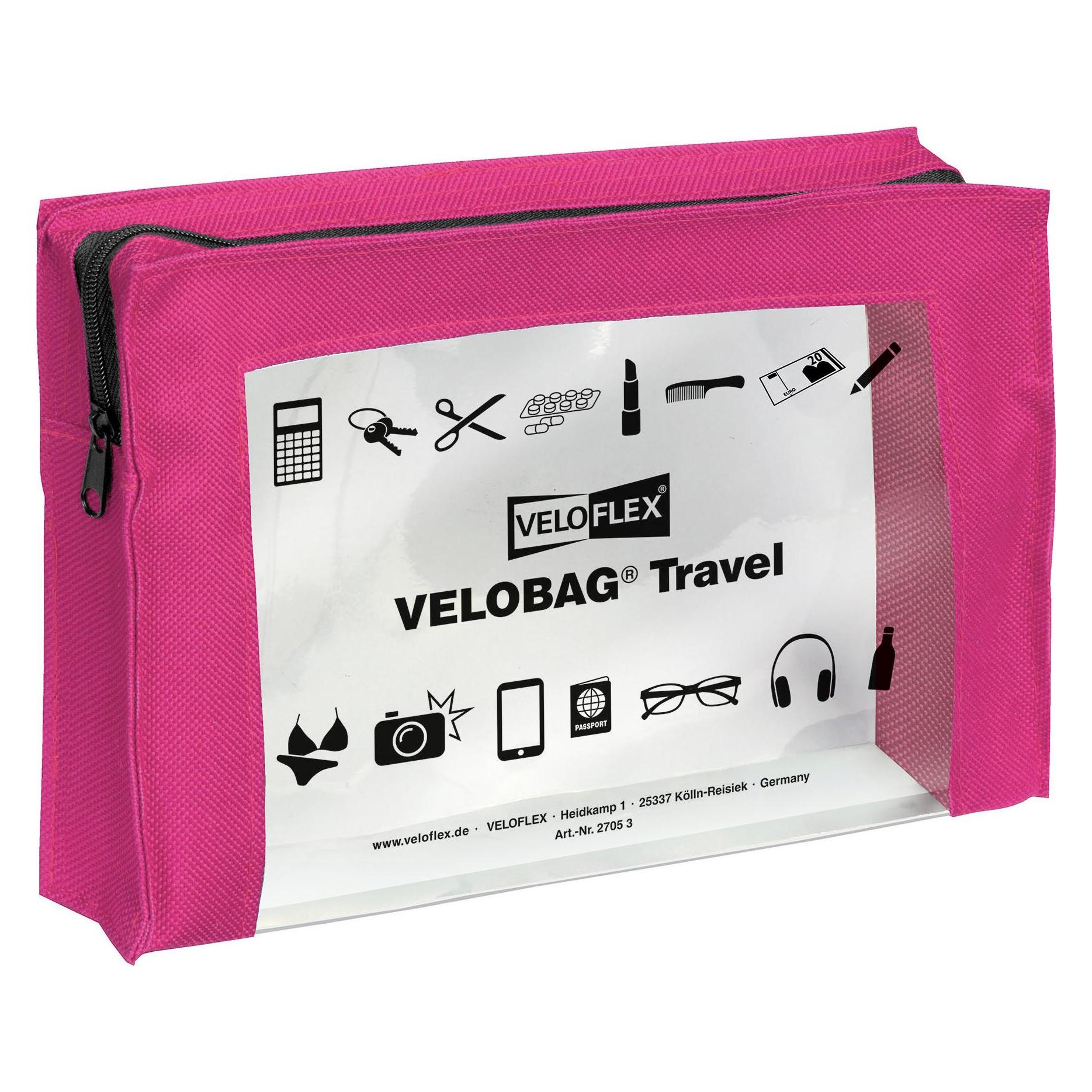 Magni Veloflex 2705371 - VELOBAG Travel DIN A5 Small Stuff Bag Zipper Bag Multi Purpose Bag, Texti (A5, 1x) (2705371)
