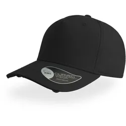 Atlantis Unisex 5-Panel Kappe 'Cargo' Klassische Cap CARG black one size