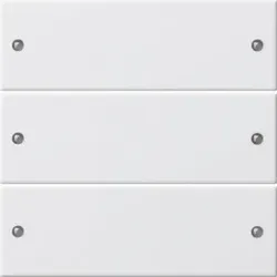 Gira Wippenset 3fach reinweiß 218303