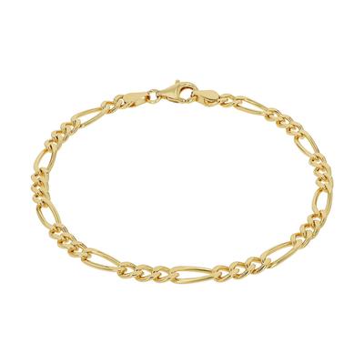 Armband AMOR, gold (gelbgoldfarben), Armbänder, Damen, 21cm, Silber 925 (Sterlingsilber), Armband