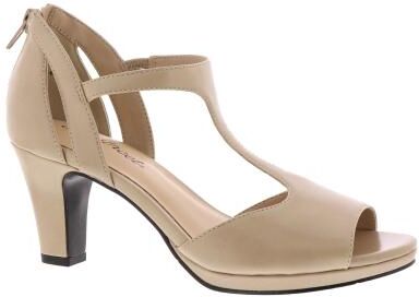 Easy Street Flash - Womens 6.5 Tan Pump Medium
