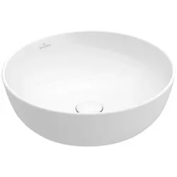 Villeroy & Boch VB Aufsatzwaschbecken Artis 430x430x130mm Rund Weiß Alpin