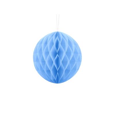 50x Wabenball, Hellblau, 20 cm