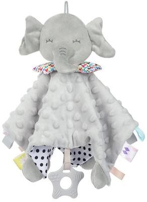 Uplifted Finds Baby Security Blanket Elephant With Tags Teether Rattles Soft Snuggle Stuffed Animal bee