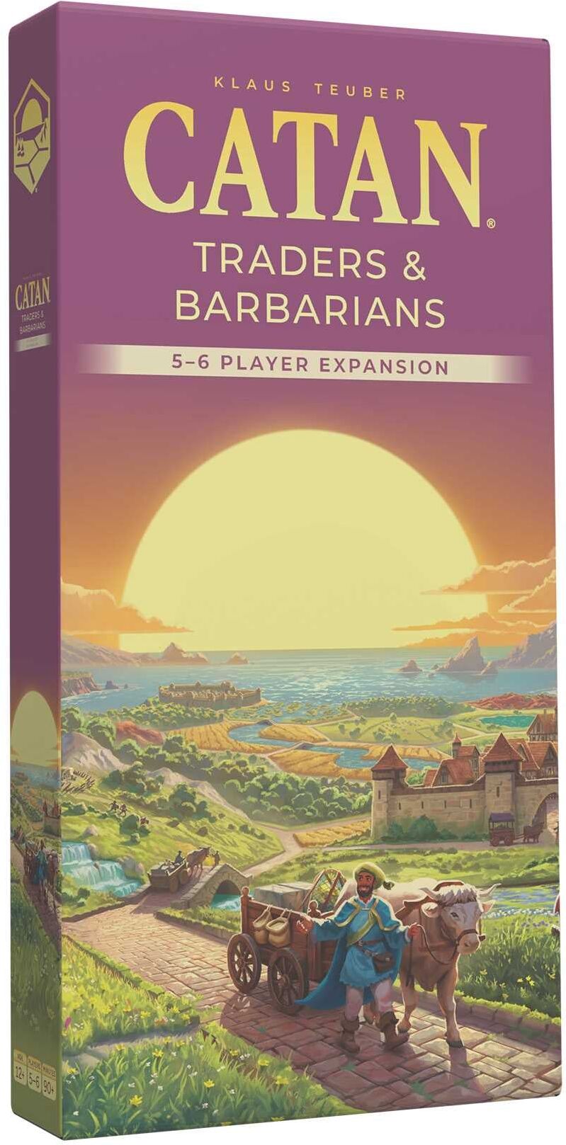 CATAN Studio CATAN Traders ; Barbarians 5-6 Player Expansion – 6th Edition for 5-6 Players, Includes Additional Pieces and Turn-Taking Mechanism