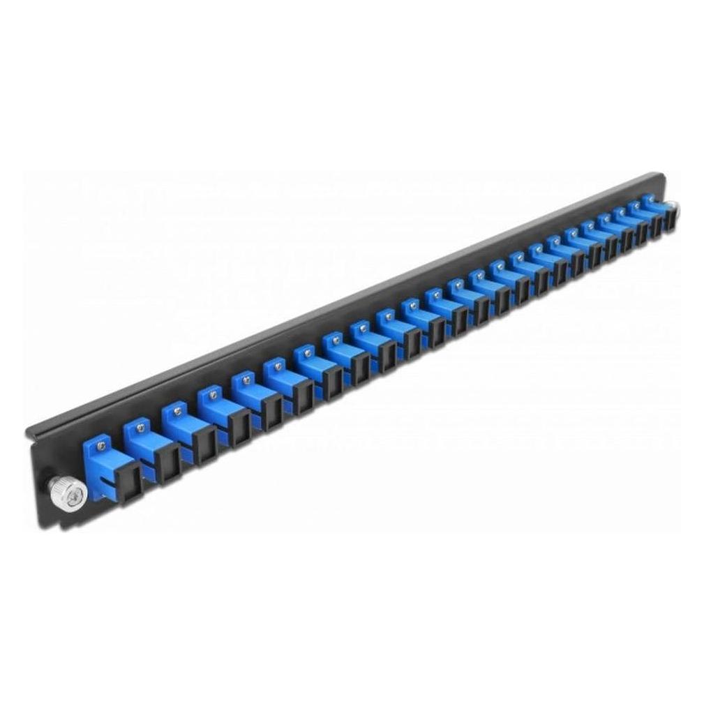 Delock Rack-Montageblech für Glasfaser-Spleissbox (43351)