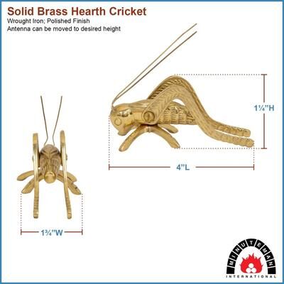 Achla Designs Hearth Cricket, 2 Inch Tall