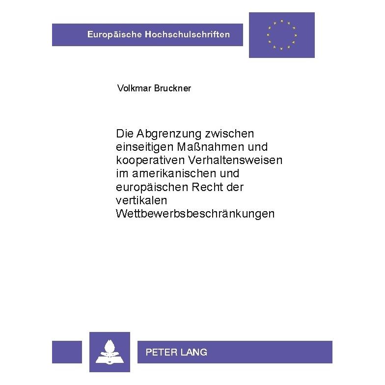 Umbreit Bruckner:Die Abgrenzung zwischen einsei (Deutsch, Softcover, Volkmar Bruckner) (64883826)