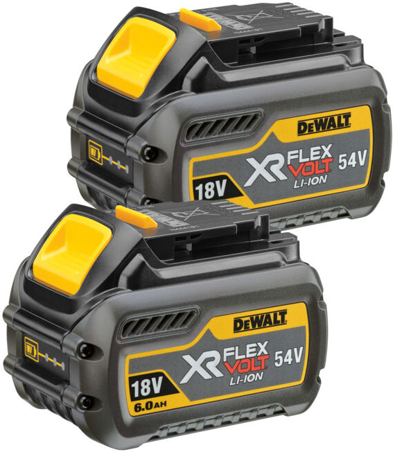 Kit de batteries Dewalt Flexvolt 54V / 108Wh (DCB546T2-XJ)