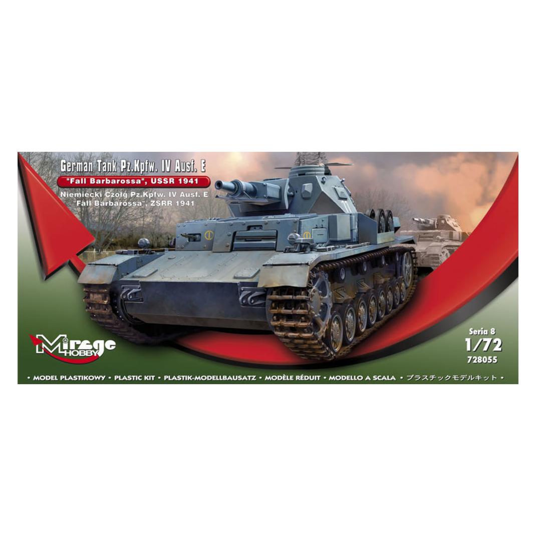 Mirage Hobby German Tank Pz.Kpfw.IV Ausf. E Fall Barbarossa USSR 1941 (728055)