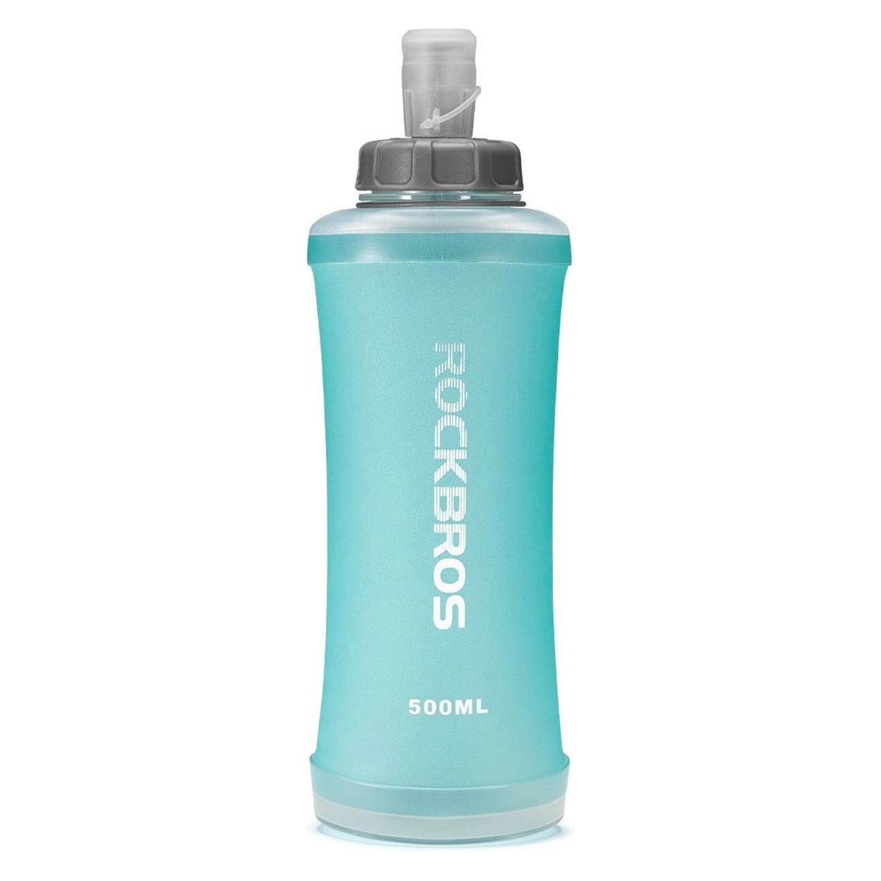 Rockbros Bukłak 350017002 soft flask miękki bidon do biegania 500 ml - jasnoniebieski (0.50 l) (5907769390517)