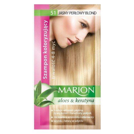 Marion Malvorlagen Shampoo, 51 Light Pearl Blond, 40 ml (Hit) - Ablaufdatum: 31.1.2024 (40 ml) (35926804)