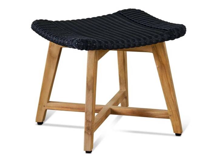 OUTLIV. Clovelly Hocker Teak/Geflecht