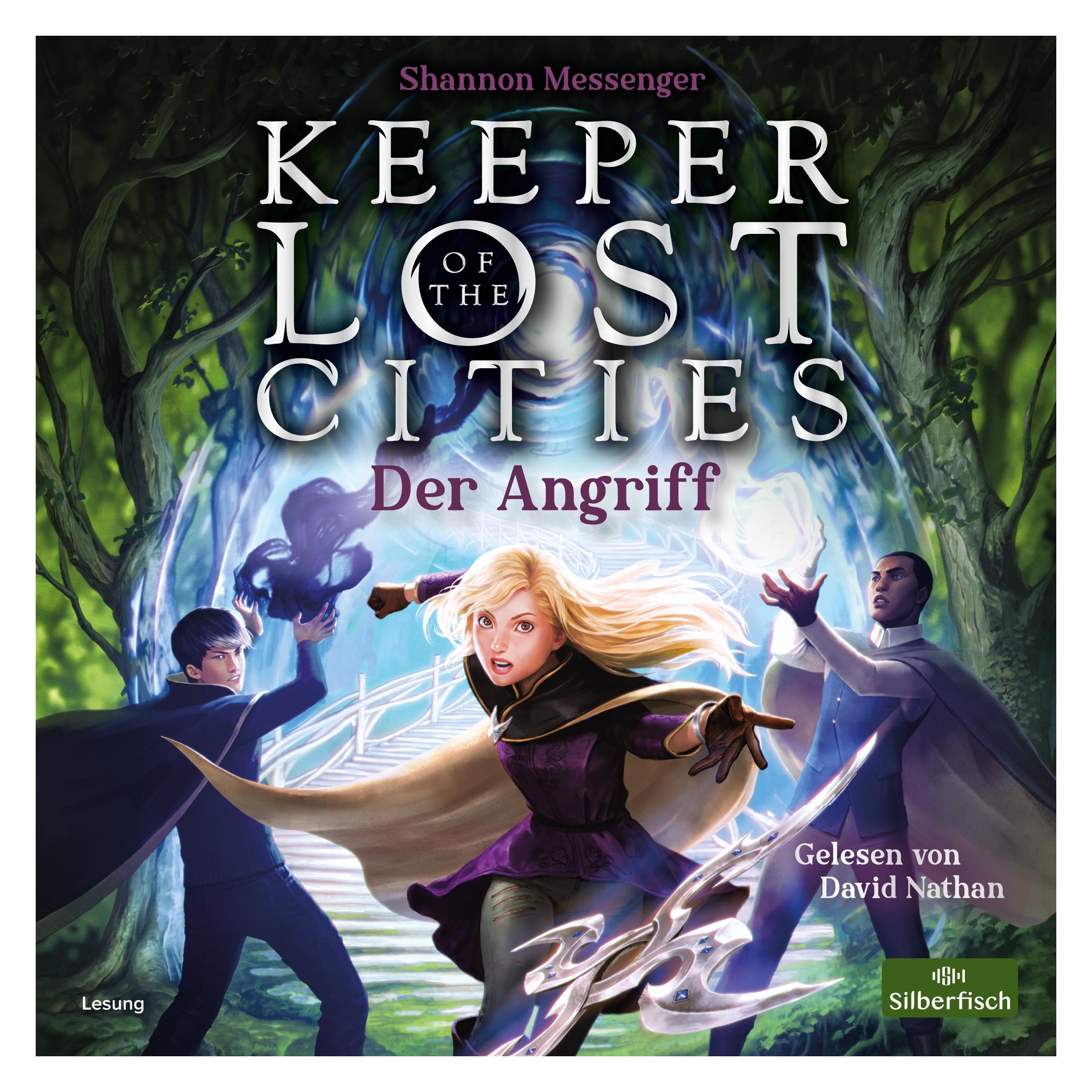 Hörbuch Hamburg Keeper of the Lost Cities - Der Angriff (David Nathan, Doris Attwood, Shannon Messenger, Deutsch) (7456-0322-4)